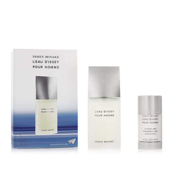 Men's Perfume Set Issey Miyake EDT L'Eau D'Issey 2 Pieces - Cosmova