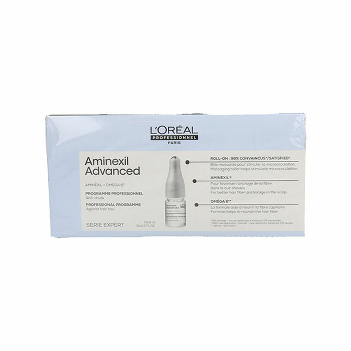Anti - Hair Loss Treatment L'Oreal Professionnel Paris Aminexil Advanced 6 ml x 10 - Cosmova