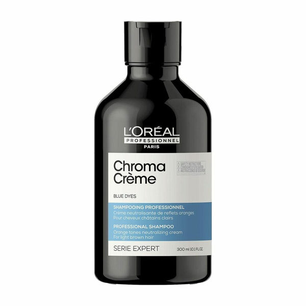 Colour Neutralising Shampoo L'Oreal Professionnel Paris Chroma Crème Blue (300 ml) - Cosmova