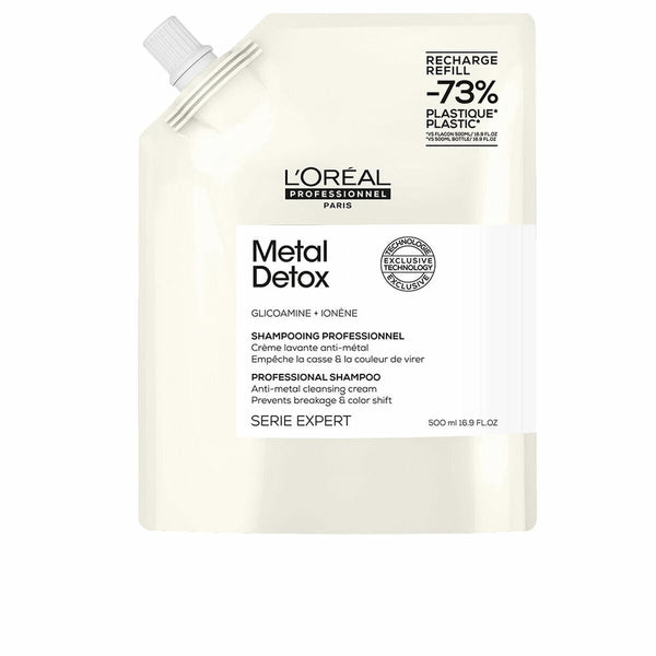 Restorative Shampoo L'Oreal Professionnel Paris METAL DETOX 500 ml - Cosmova
