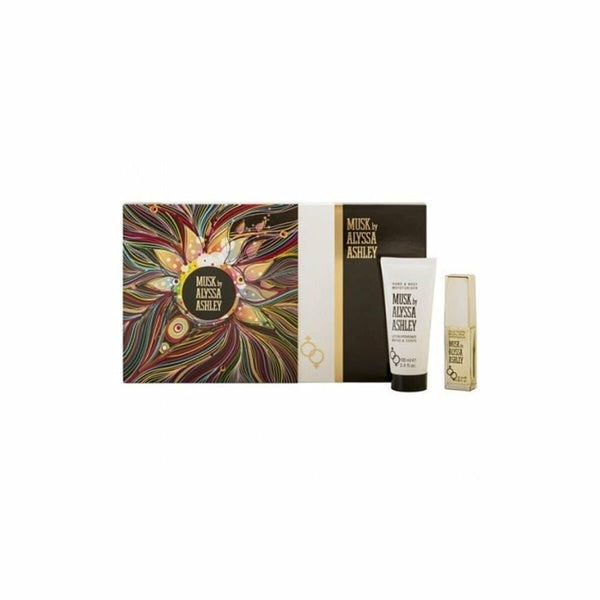 Unisex' Perfume Set Alyssa Ashley Musk EDT 2 Pieces - Cosmova