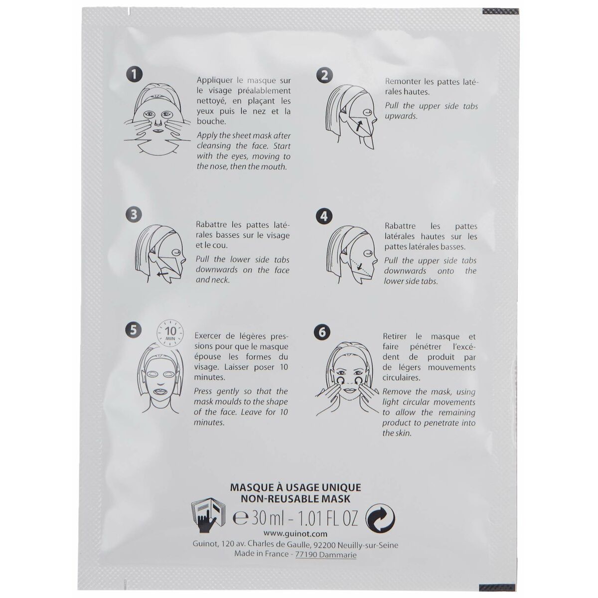 Facial Mask Guinot Newhite 40 g-1