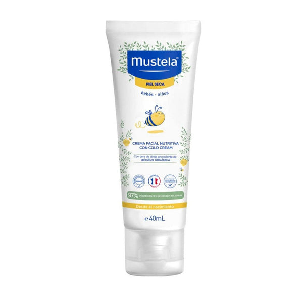 Nourishing Facial Cream Mustela Cold Cream Boys Babies (40 ml) - Cosmova