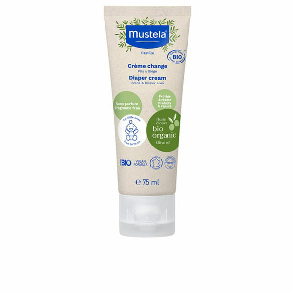 Daily Care Cream for Nappy Area Mustela Bio 75 ml-0