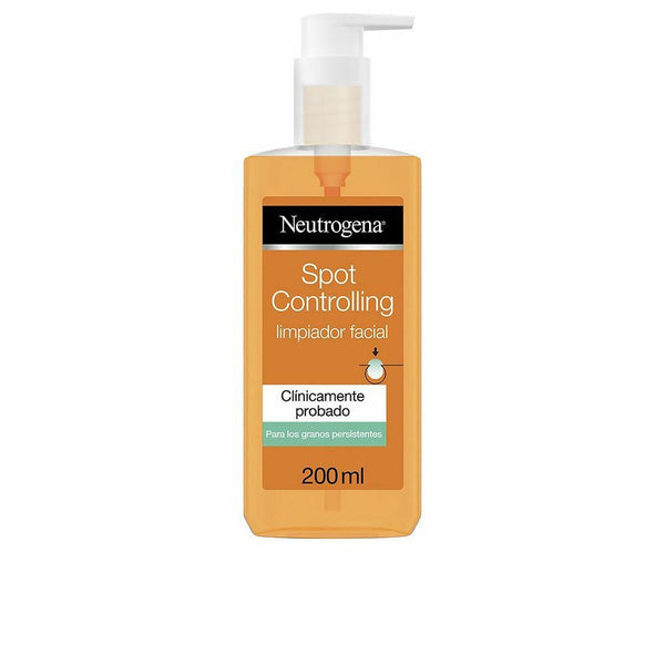 Facial Cleansing Gel Neutrogena Granitos Persistentes 200 ml-0
