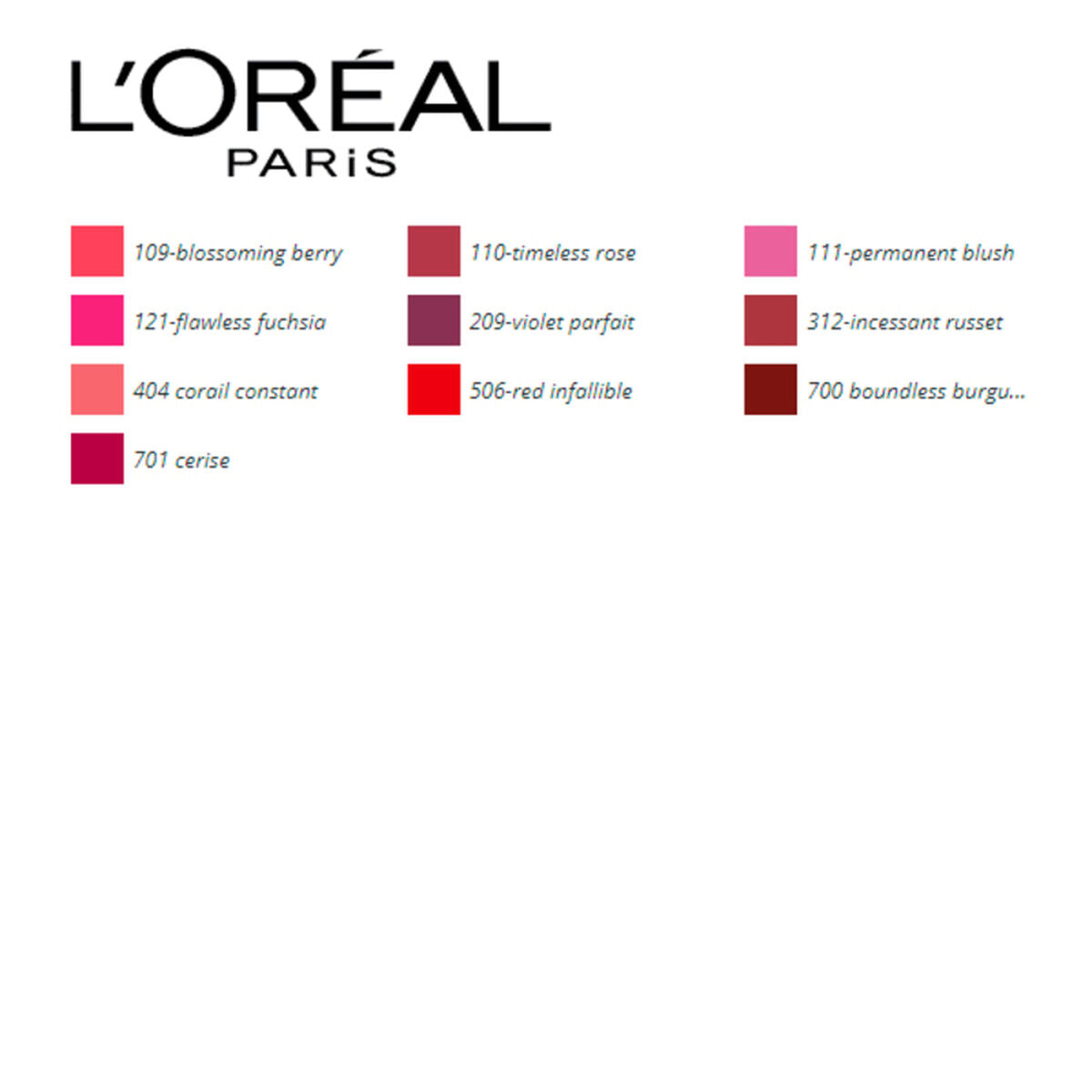 Lipstick Infallible L'Oreal Make Up (5,6 ml)-5