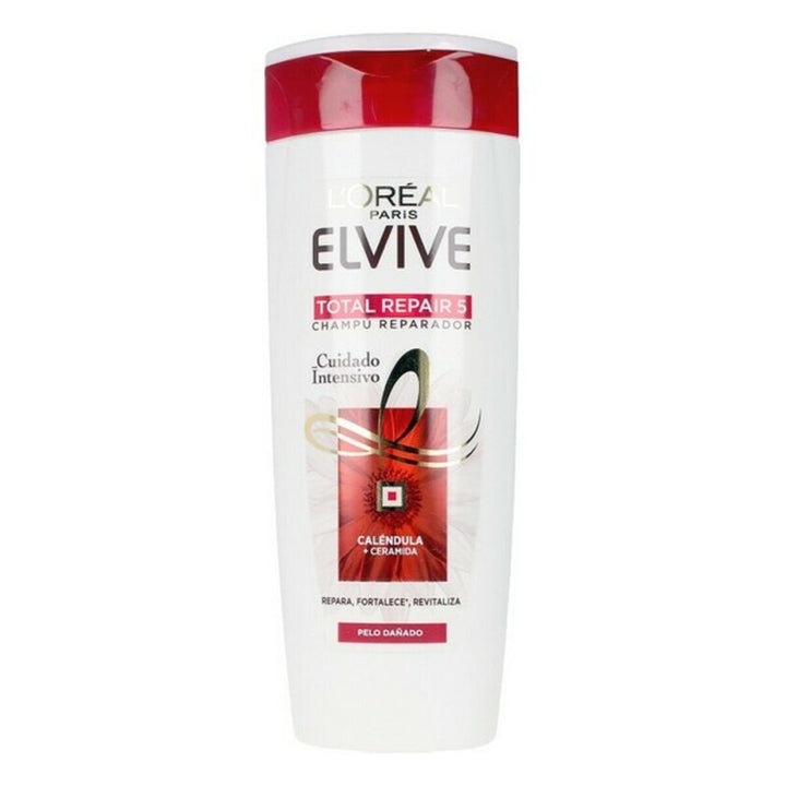 Restorative Shampoo Elvive Total Repair 5 L'Oreal Make Up (370 ml) - Cosmova
