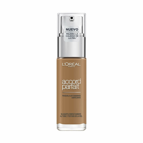 Fluid Foundation Make-up L'Oreal Make Up Accord Parfait 8,5D/8,5W-caramel 30 ml-0