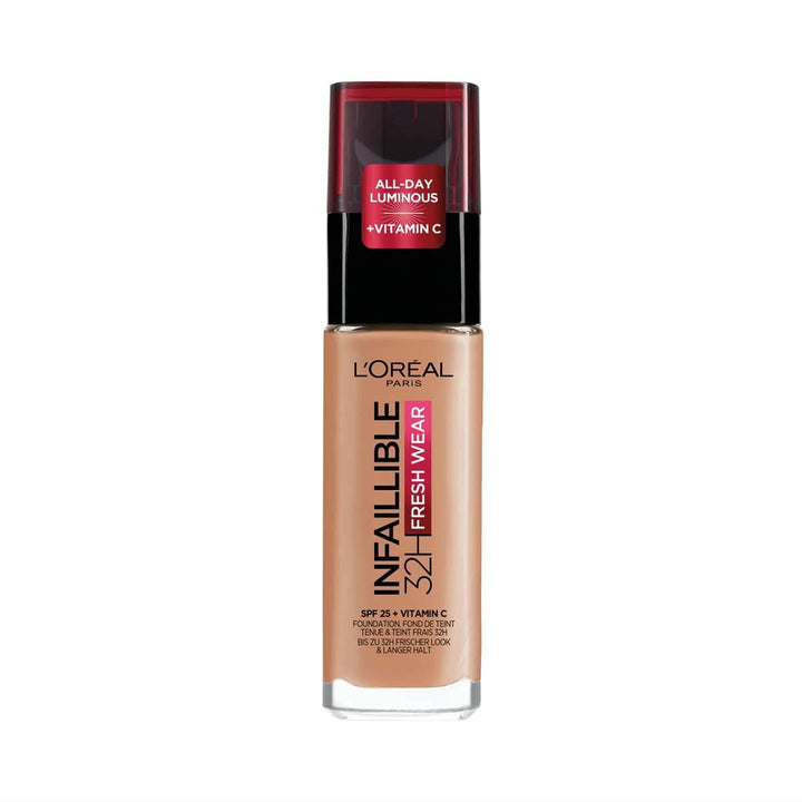Crème Make-up Base L'Oreal Make Up Infaillible Nº 300-ambre (30 ml)-0