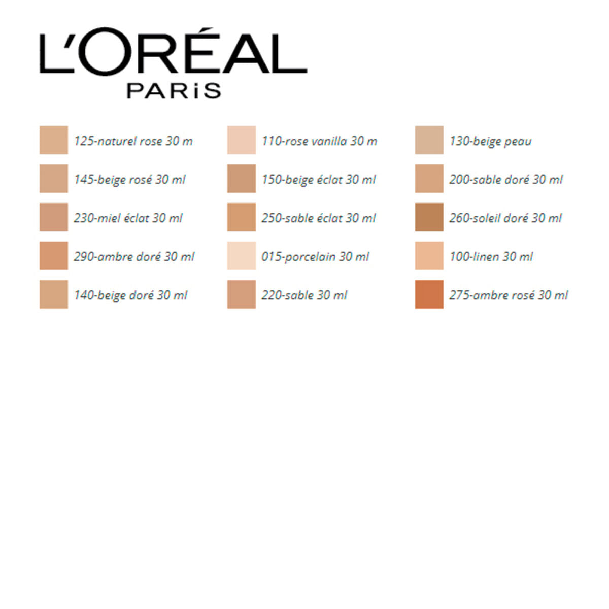 Liquid Make Up Base Infaillible 24H L'Oreal Make Up (30 ml) (30 m) (30 ml)-21