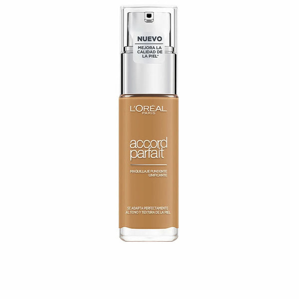 Crème Make-up Base L'Oreal Make Up Accord Parfait 5,5N-sun (30 ml)-0