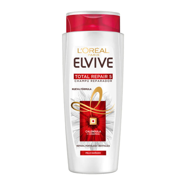 Revitalizing Shampoo Elvive Total Repair 5 L'Oreal Make Up (690 ml) - Cosmova