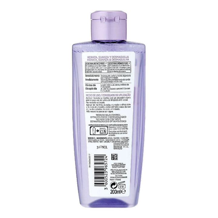 Make Up Remover Micellar Water Revitalift L'Oreal Make Up Fillers for facial lines (200 ml)-2