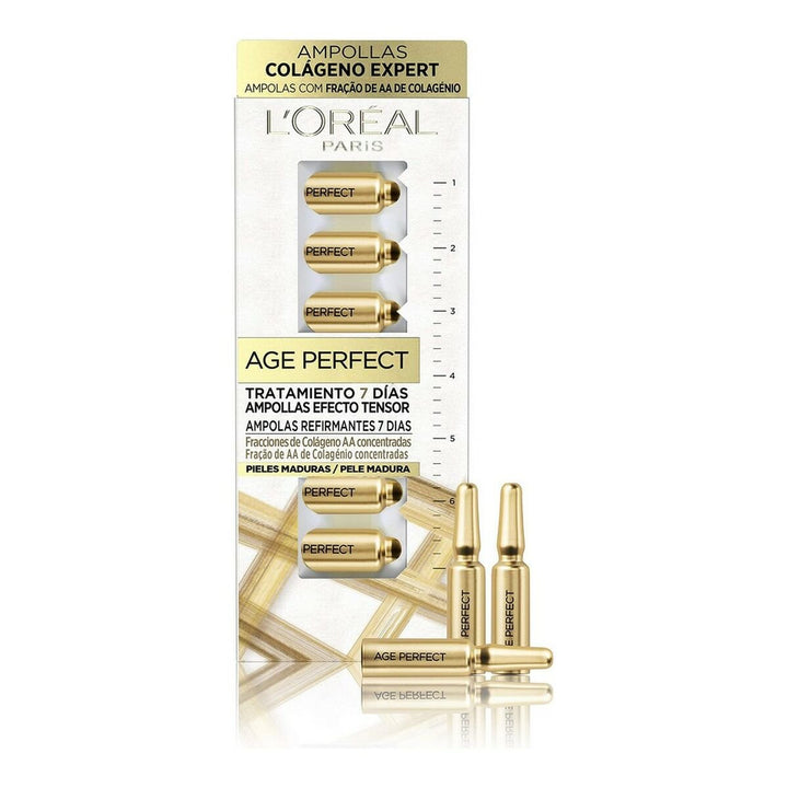 Lifting Effect Ampoules Age Perfect L'Oreal Make Up Age Perfect (7 Units) (7 uds) - Cosmova