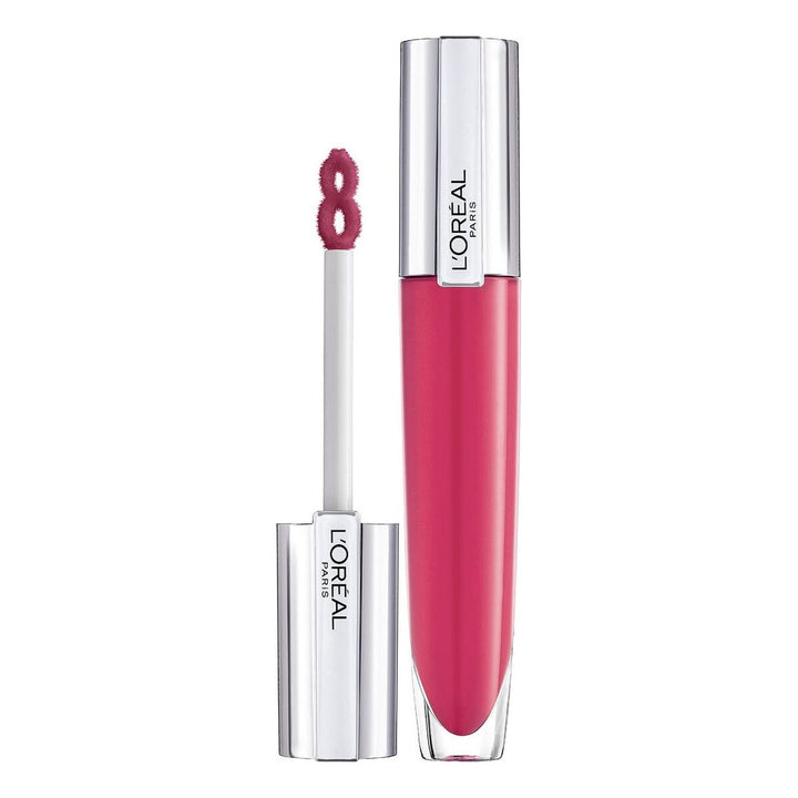 Lip - gloss Rouge Signature L'Oréal Paris Volumising 408 - accentua - Cosmova