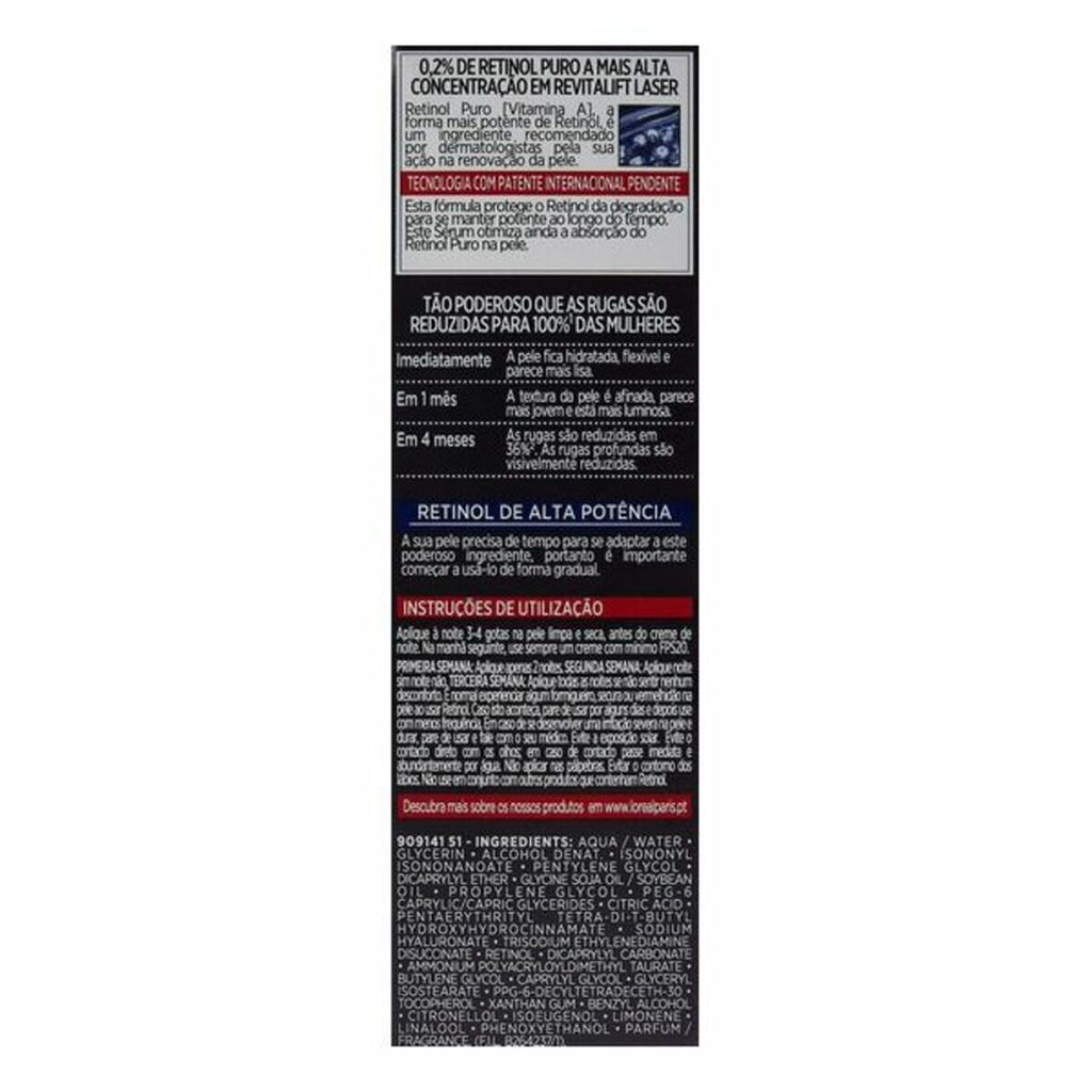 Facial Serum Revitalift Laser Retinol L'Oreal Make Up AA269700 30 ml-3