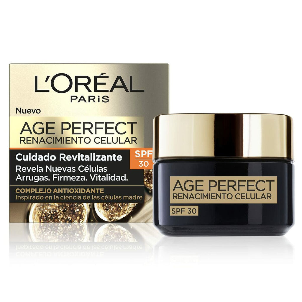 Facial Cream L'Oreal Make Up Age Perfect Cell Renewal Spf 30 50 ml-0