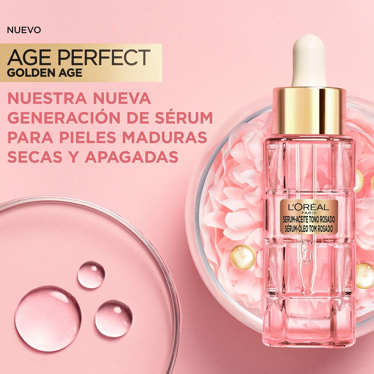 Facial Serum L'Oreal Make Up Age Perfect Golden Age 30 ml-4