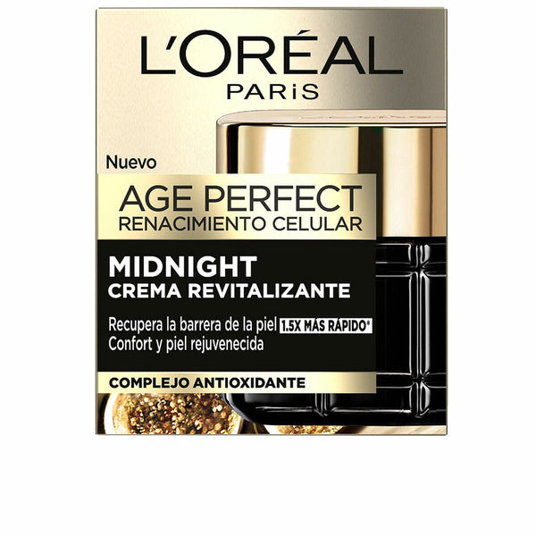 Anti - Ageing Night Cream L'Oreal Make Up Age Perfect Revitalising 50 ml - Cosmova