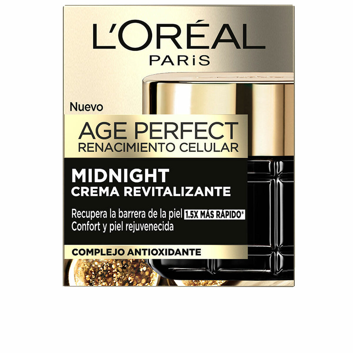 Anti-Ageing Night Cream L'Oreal Make Up Age Perfect Revitalising 50 ml-0