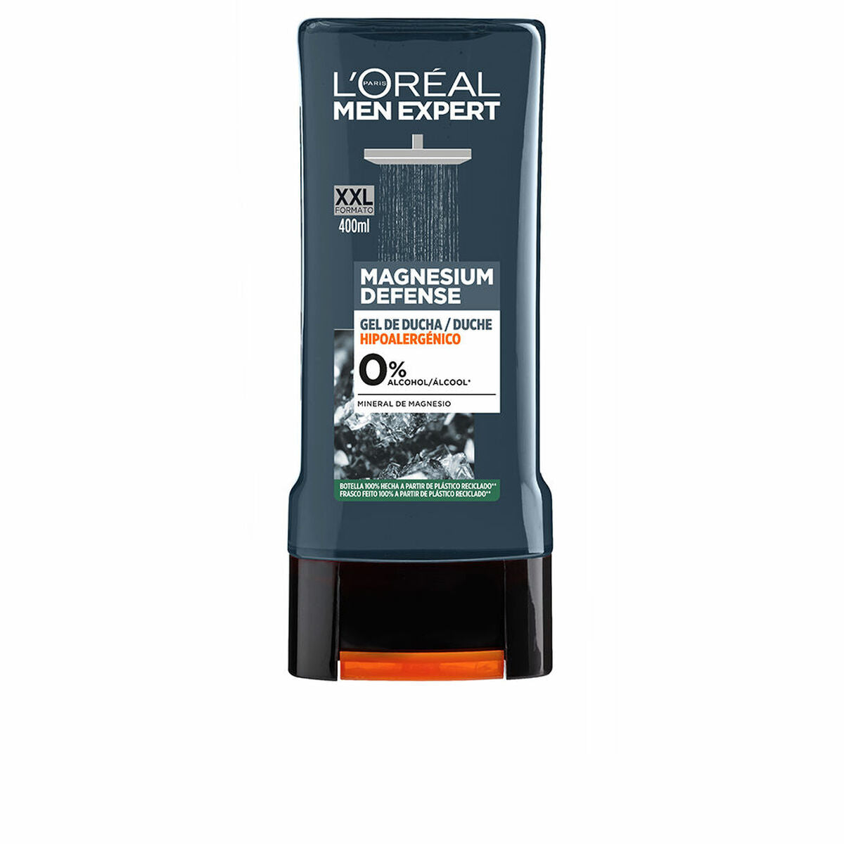 Shower Gel L'Oreal Make Up Men Expert Magnesium Defense (400 ml)-0