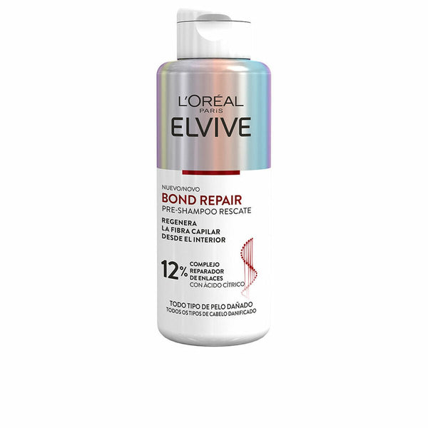 Pre - Shampoo L'Oreal Make Up Elvive Bond Repair Strengthening Hair Treatment 200 ml - Cosmova