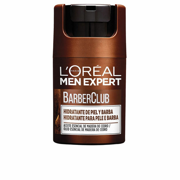 Hydrating Facial Cream L'Oreal Make Up Men Expert Barber Club 50 ml Beard - Cosmova