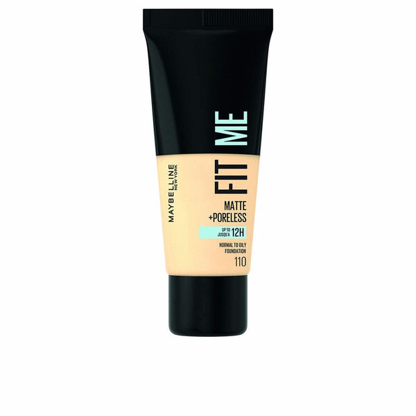 Crème Make-up Base Maybelline Fit Me Poreless Nº 110 30 ml-0