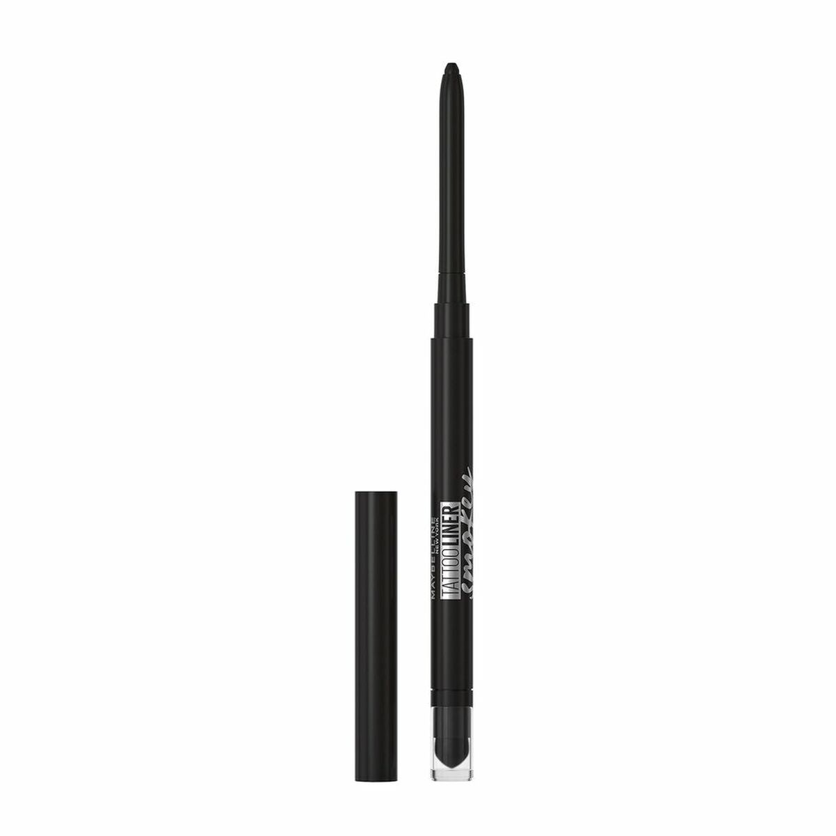 2 in 1 lip and eye liner Tattoo Smokey Black Maybelline-2
