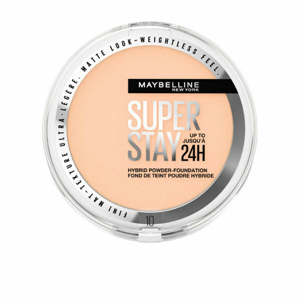 Powder Make-up Base Maybelline Superstay 24H 9 g Nº 10-0