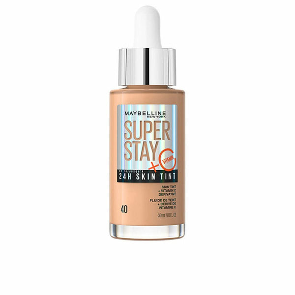 Liquid Make Up Base Maybelline Super Stay Skin Tint Vitamin C Nº 40 30 ml-0