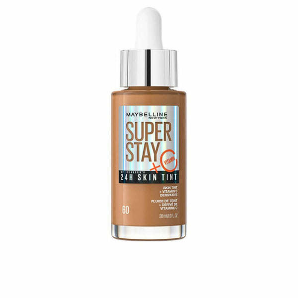 Liquid Make Up Base Maybelline Super Stay Skin Tint Vitamin C Nº 60 30 ml-0
