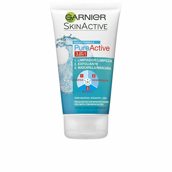Facial Cleansing Gel Garnier Pure Active 150 ml-0