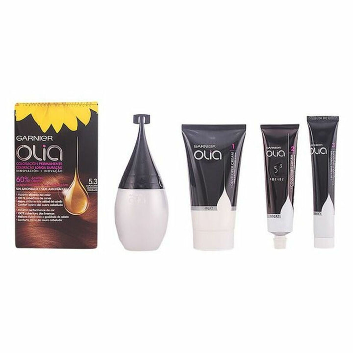 Unisex Hair Dressing Set Olia Garnier (4 pcs) 5,3 - capuccino - Cosmova