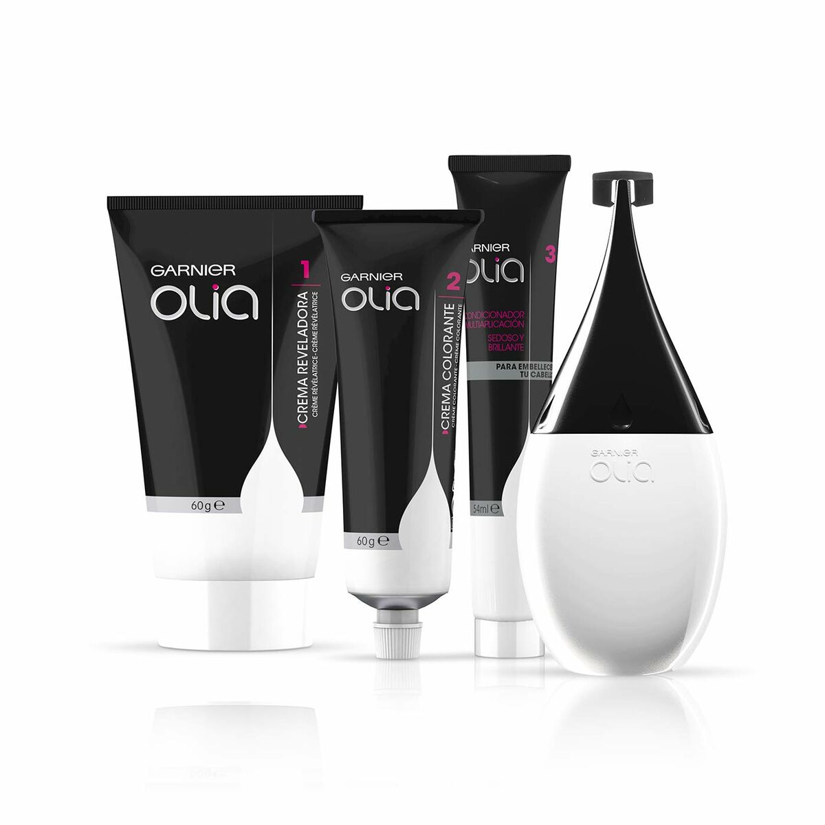 Unisex Hair Dressing Set Olia Garnier (4 pcs) 5,3  - capuccino-1