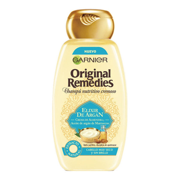 Nourishing Shampoo Elixir De Argán Original Remedies Fructis (300 ml) - Cosmova