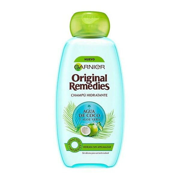 Moisturizing Shampoo Original Remedies Agua Coco Y Aloe Garnier (300 ml) - Cosmova