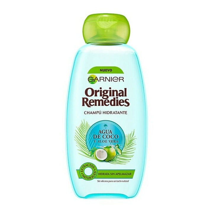 Moisturizing Shampoo Original Remedies Agua Coco Y Aloe Garnier (300 ml) - Cosmova