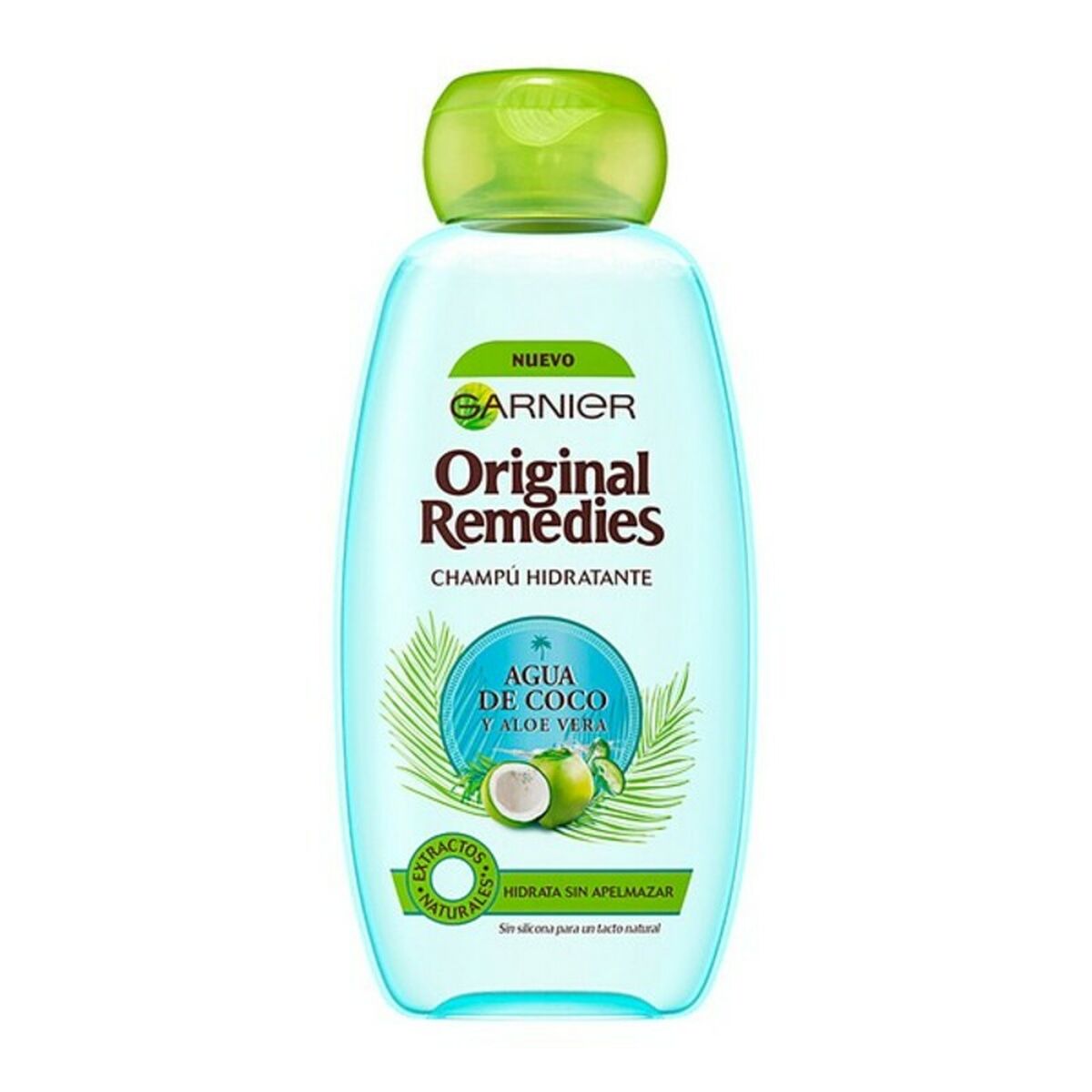 Moisturizing Shampoo Original Remedies Agua Coco Y Aloe Garnier (300 ml)-0