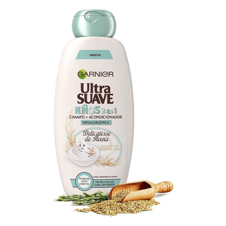 Children's Shampoo Garnier Ultra Suave Oatmeal Shampoo and Conditioner 400 ml - Cosmova