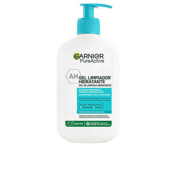Facial Cleansing Gel Garnier Pure Active 250 ml-0