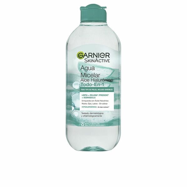 Make Up Remover Micellar Water Garnier Skinactive Aloe Hialurónico 400 ml - Cosmova