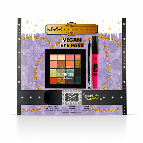 Make-Up Set NYX Vegan Eye Pass Limited Edition Limited edition 3 Pieces-0