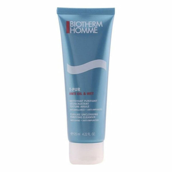 Cleansing Foam Homme T-Pur Biotherm 125 ml-0