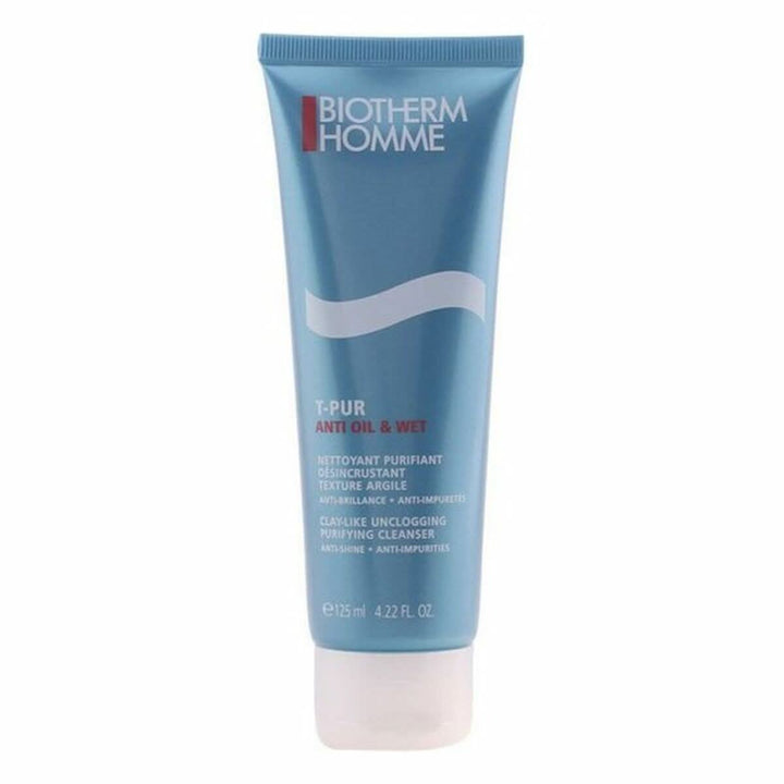 Cleansing Foam Homme T-Pur Biotherm 125 ml-0
