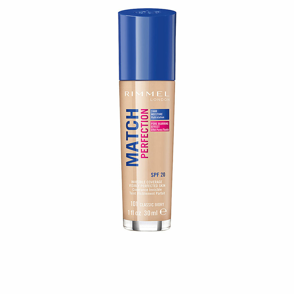 Liquid Make Up Base Match Perfection Rimmel London (30 ml)-2