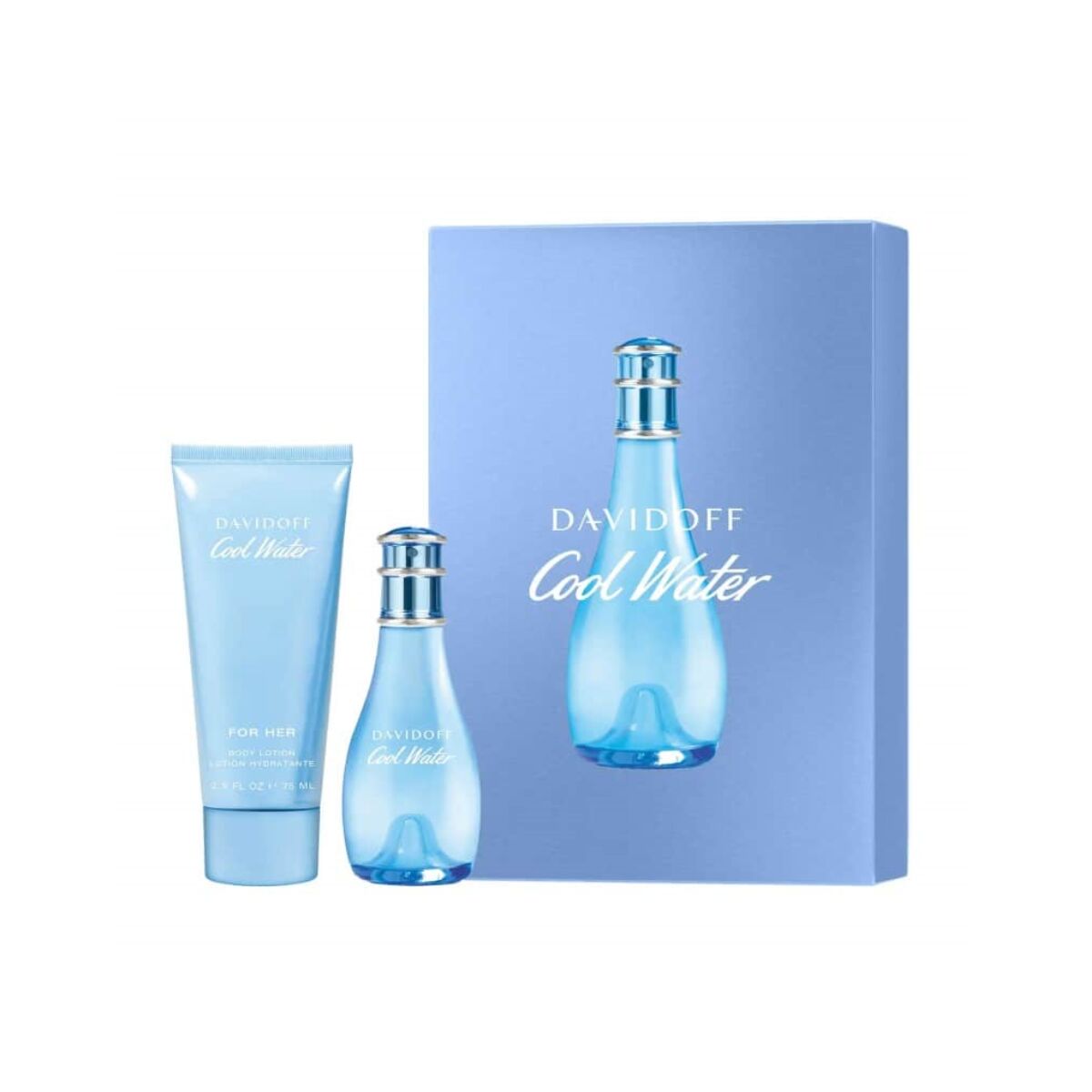 Women's Perfume Set Davidoff Cool Water EDT-0