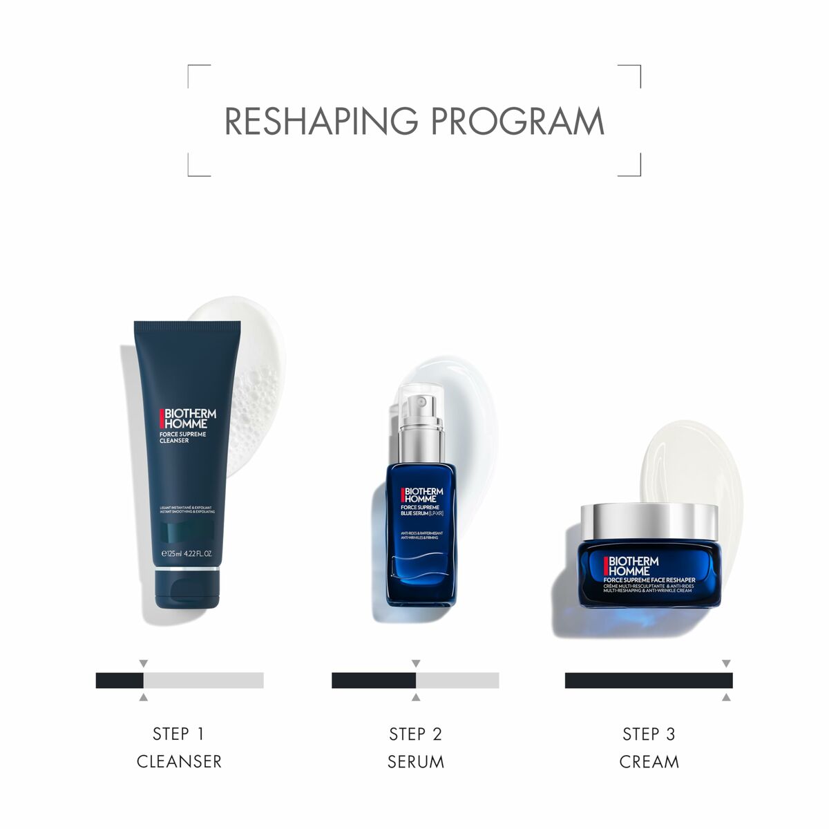 Women's Cosmetics Set Biotherm BIOTHERM HOMME 50 ml 3 Pieces-2