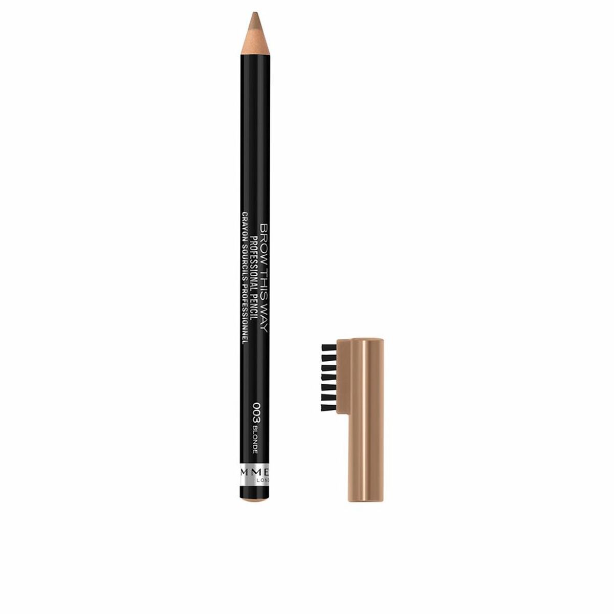 Eyebrow Pencil Rimmel London Brow This Way 003-blonde-0