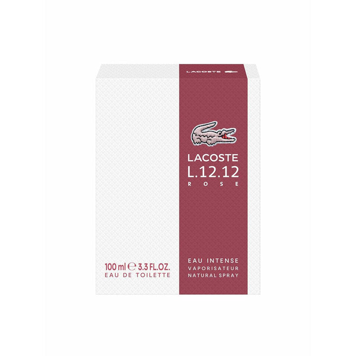 Women's Perfume Lacoste EDT L.12.12 Rose Eau Intense 100 ml-1